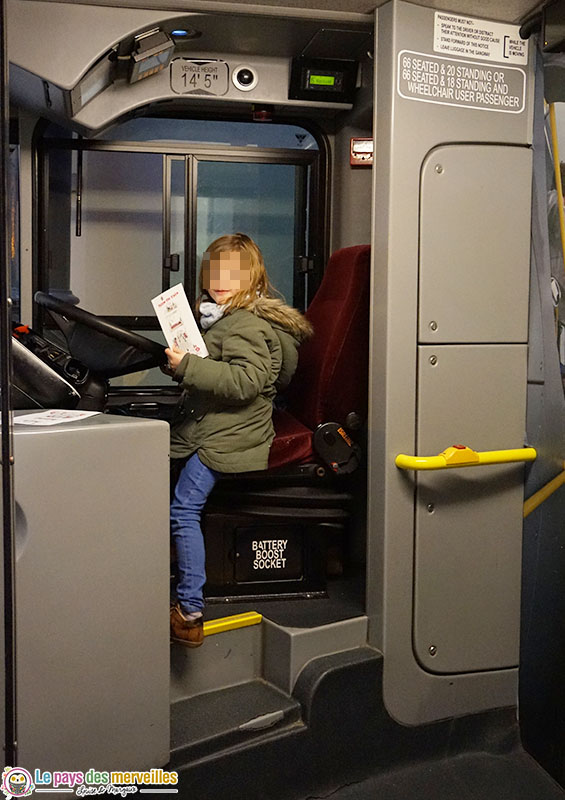 Conduire un bus au musée des transports de Londres