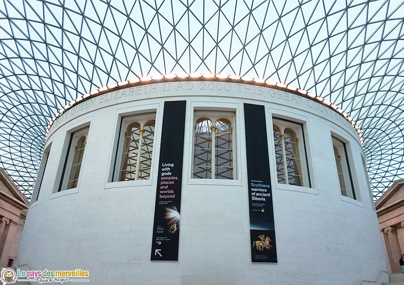 Intérieur du British museum