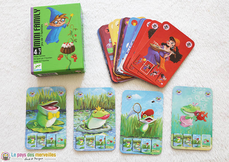 jeu de 7 familles pour les petits