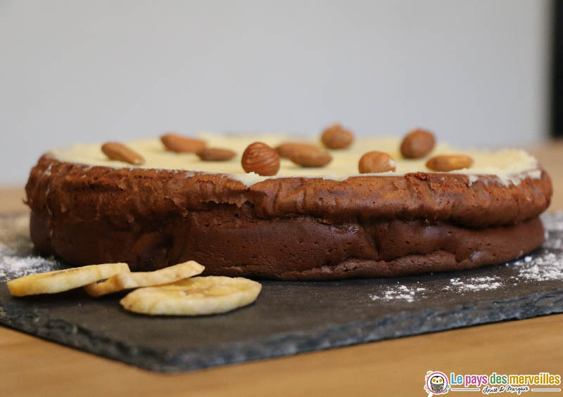 gâteau au chocolat inspiré d'une recette de Cyril Lignac