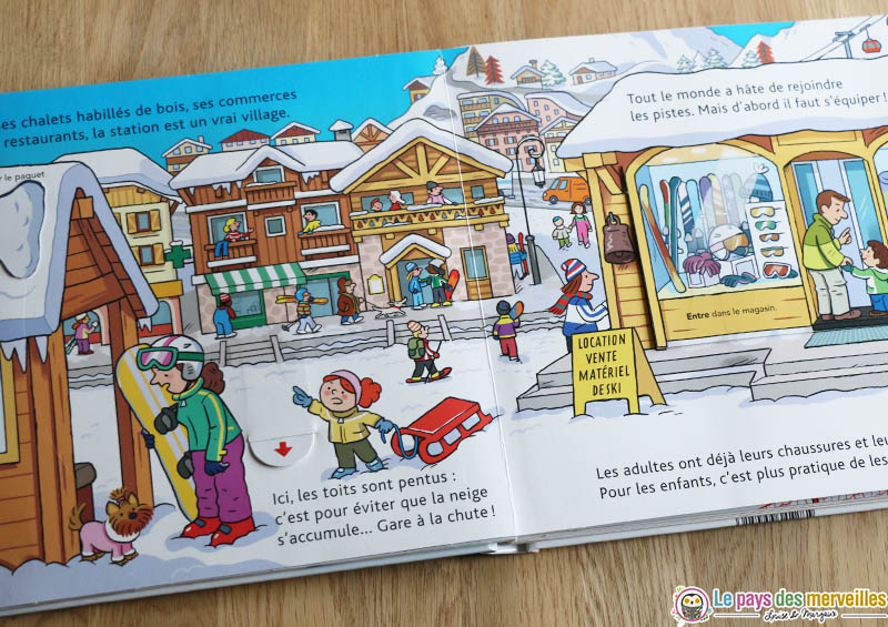 livre enfant sur le thème du ski