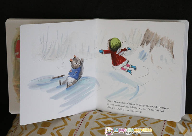 Livre enfant sur le thème de l'hiver