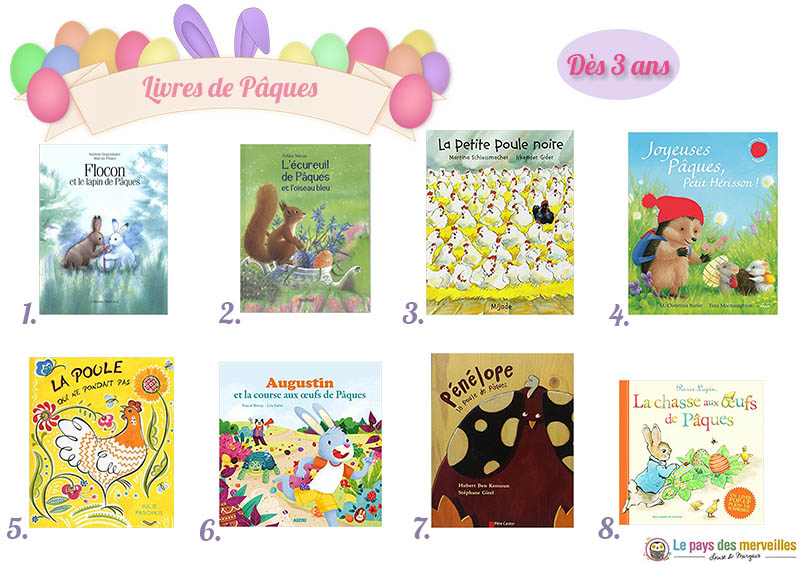 Lectures de Pâques pour les enfants de 3 ans