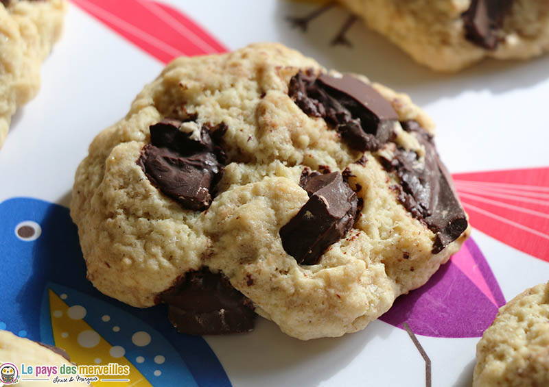 Cookies moelleux sans oeufs