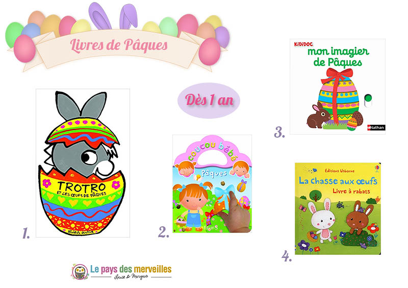 Livres de Pâques pour les tout-petits