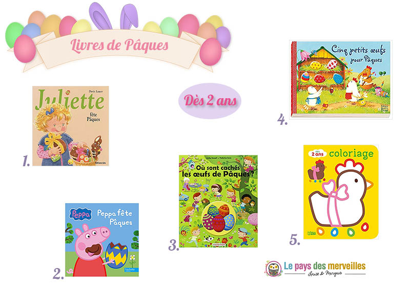 Lectures de Pâques à partir de 2 ans