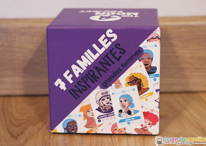 Jeu 7 familles inspirantes grandes femmes