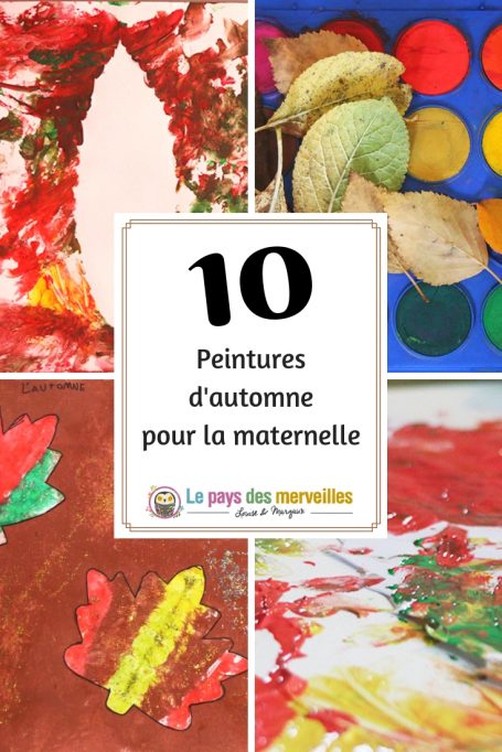 10 idées de peinture d'automne pour la maternelle 