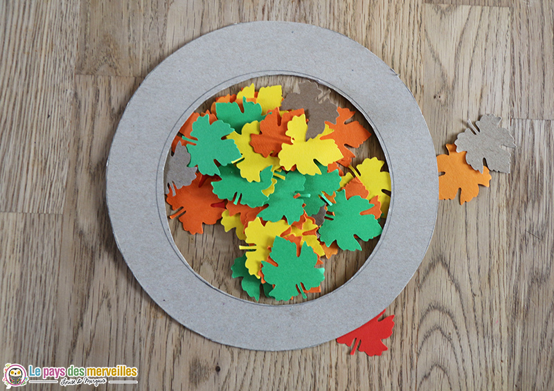 bricolage automne facile pour enfant