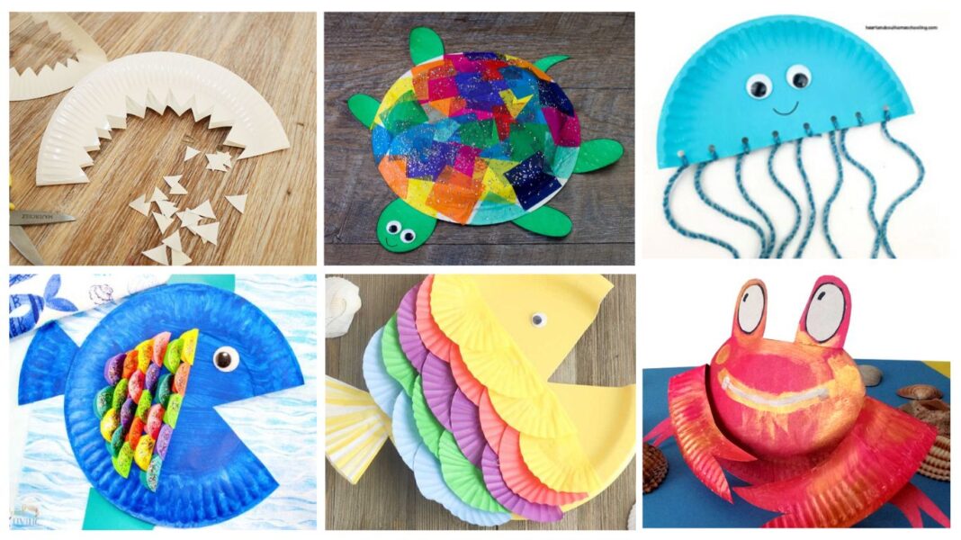 Bricolages Avec Assiettes En Carton