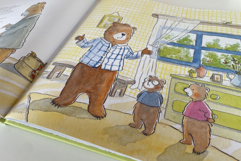 Illustrations du livre La toute petite fleur du printemps
