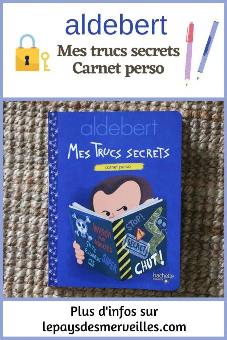 Aldebert Mes trucs secrets carnet perso 