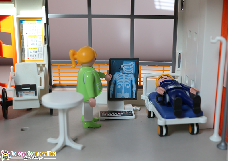 aménagement hopital playmobil