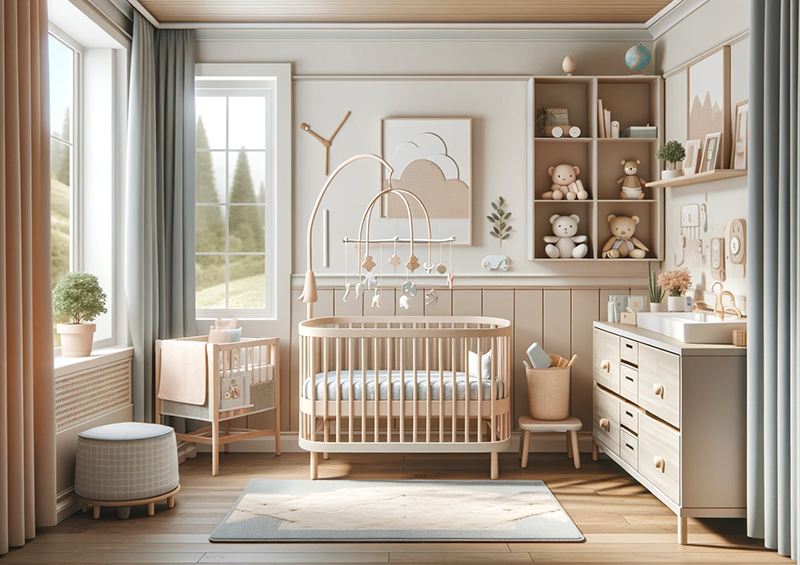 aménager la chambre de bébé