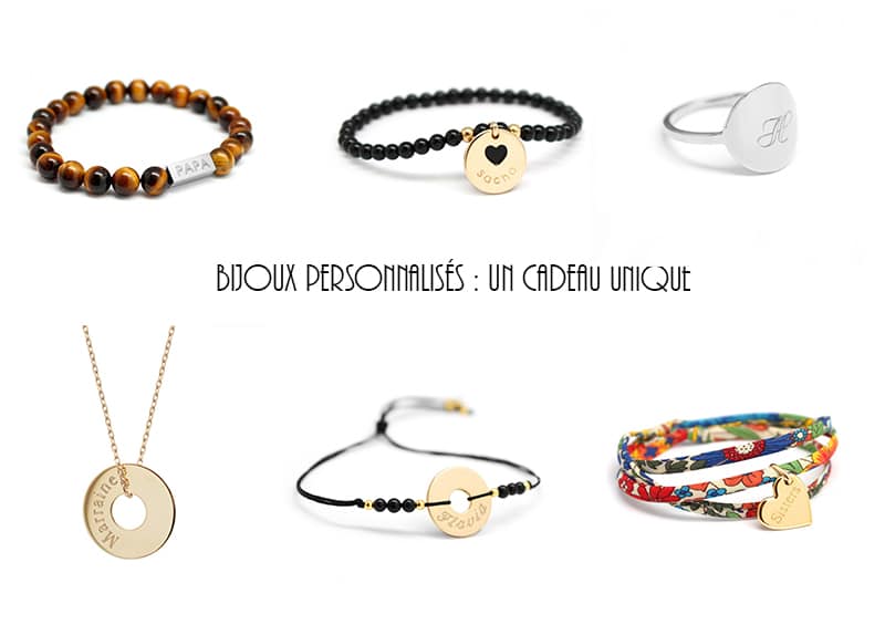 bijoux personnalisés à offrir