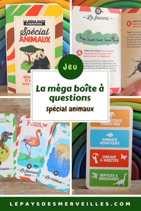 La méga boite à questions spécial animaux 