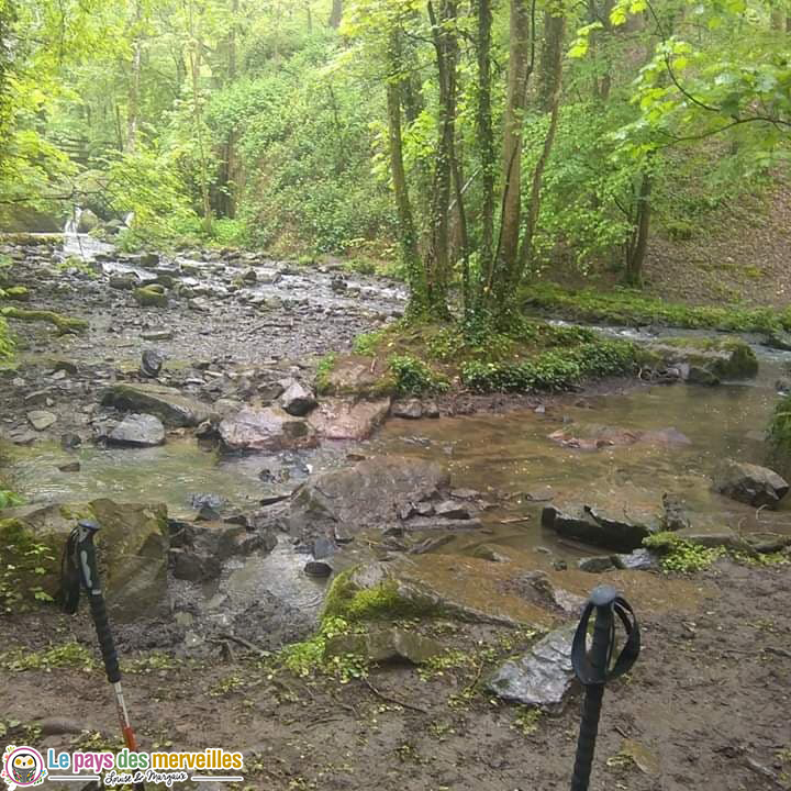 Randonnée en pleine nature la Brèche au Diable Potigny