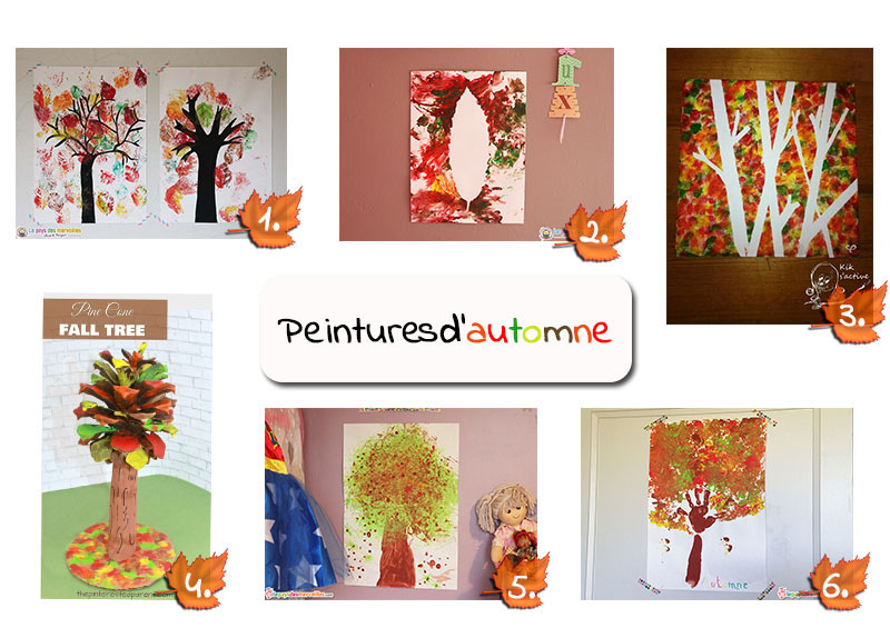 Idées de peintures d'automne pour les enfants