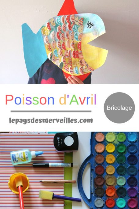 Bricolage poisson d'avril