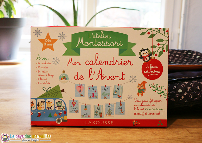 L'atelier Montessori : Calendrier de l'avent