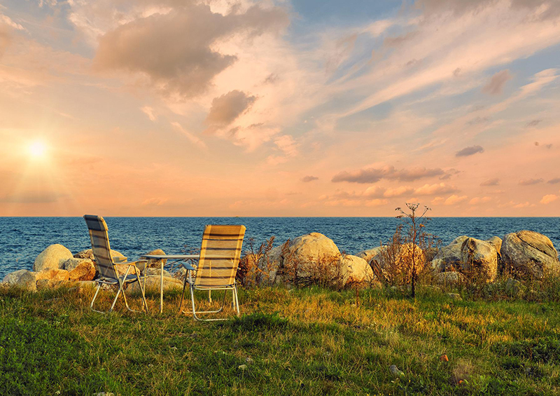 camping en bord de mer