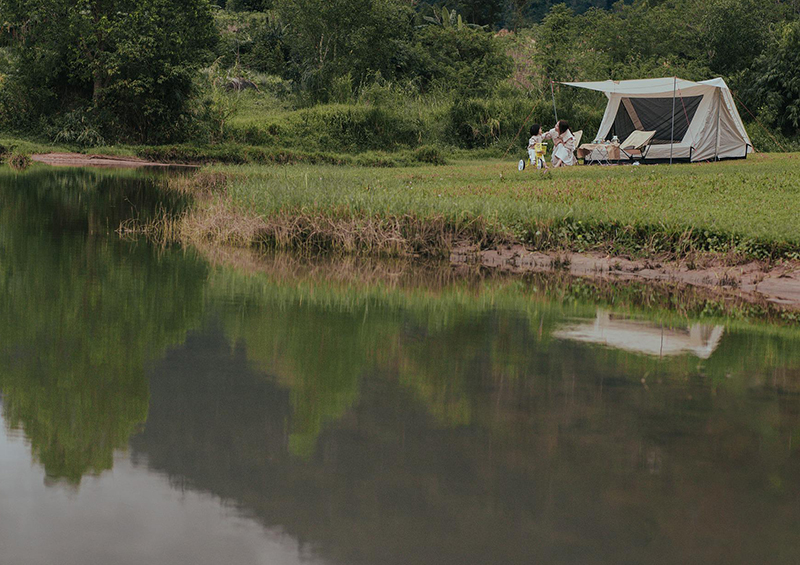 camping en France et en famille