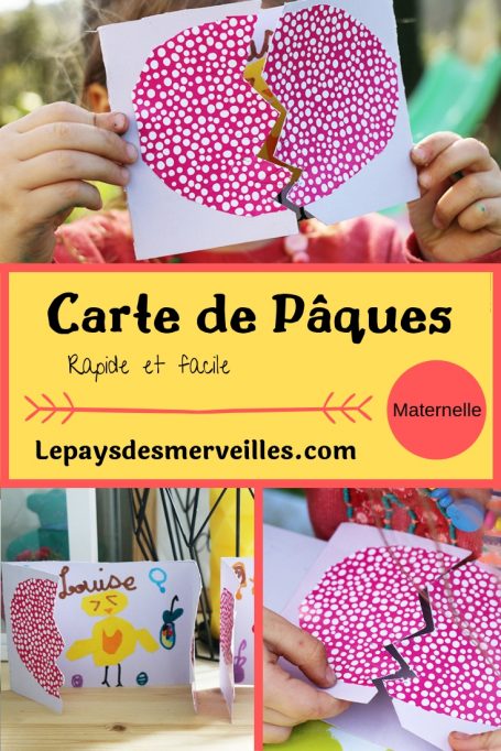 Cartes de Pâques : laçage dès 2 ans et demi - Jeux et partage