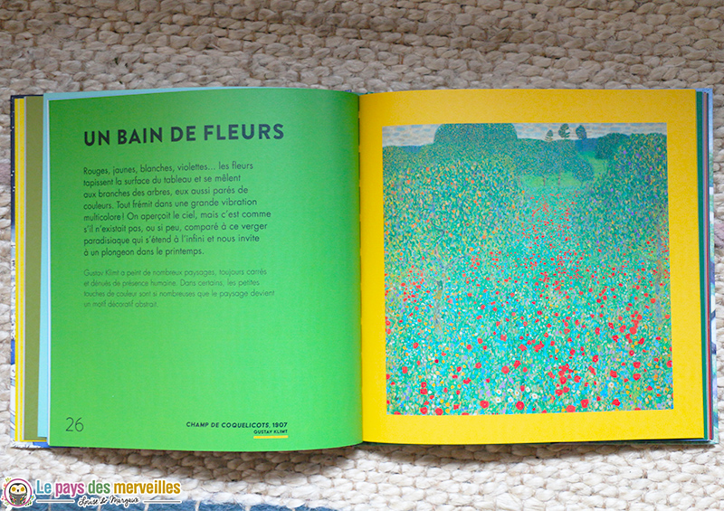 Champ de coquelicots Klimt