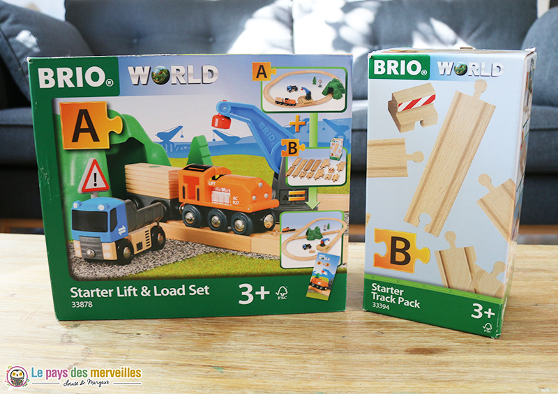 Brio world starter lift load set 