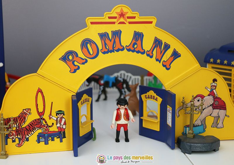 Cirque vintage romani playmobil