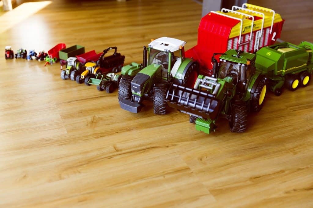 Collection de jouets agricoles enfant