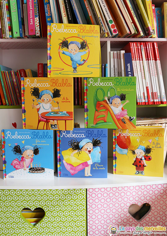 Collection de livres Rebecca Blabla aux éditions Lito