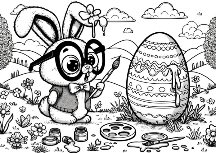 Coloriages de Pâques gratuits à imprimer