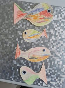 coloriage de poissons