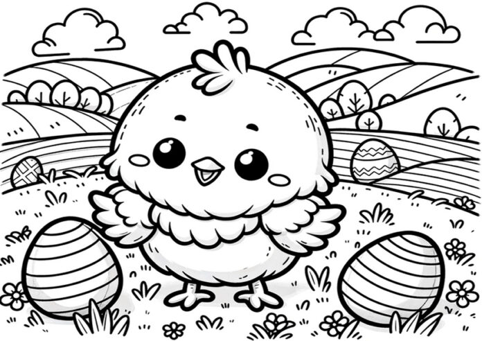 Coloriages de Pâques gratuits à imprimer