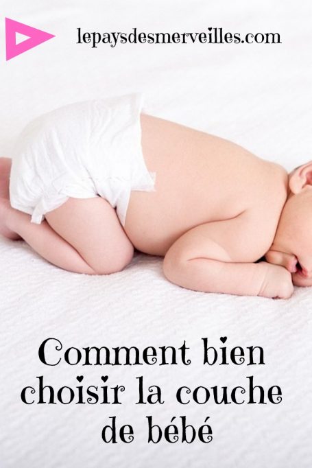 choisir la couche de bébé