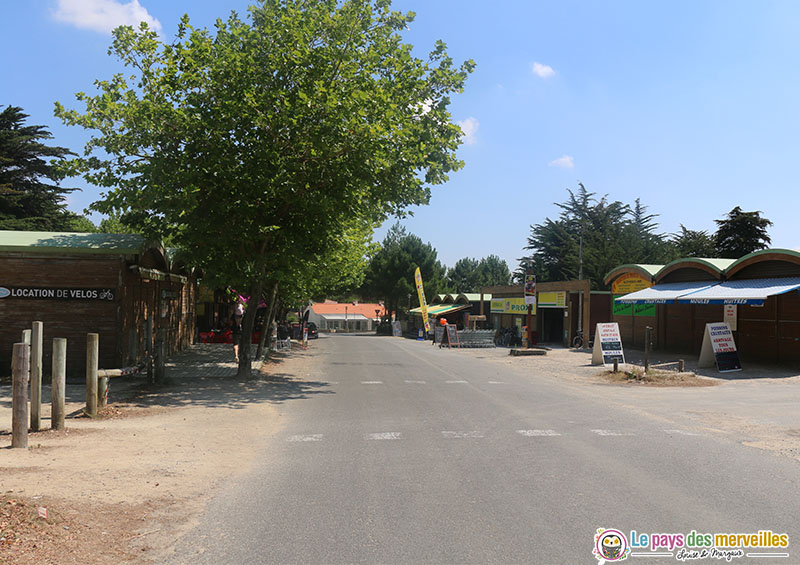 Commerce du camping de la plage des tonnelles