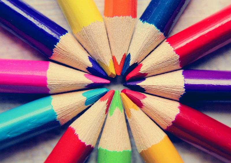 crayons de couleur