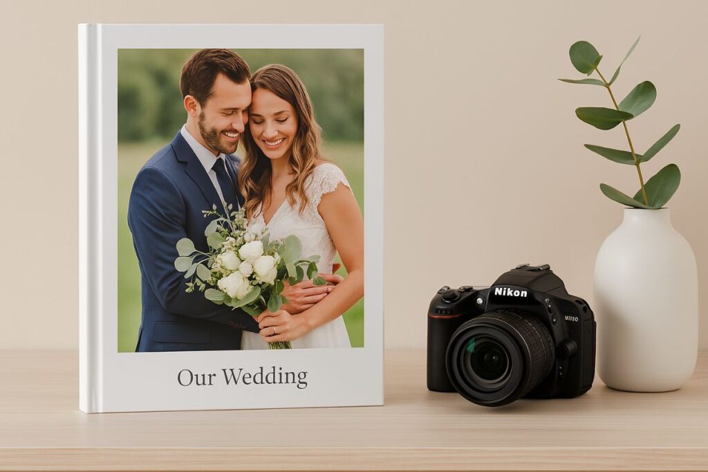 album photo personnalisé de mariage