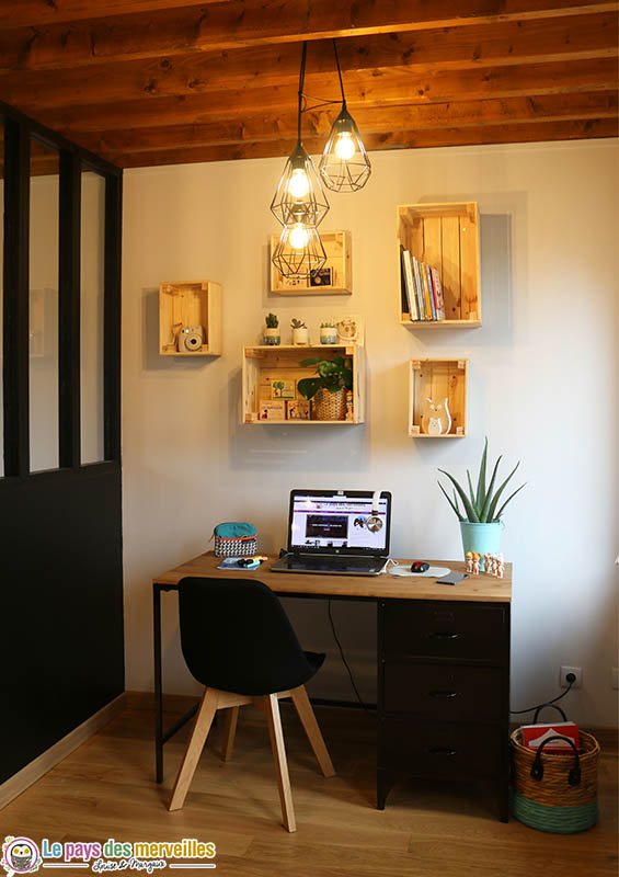 bureau de style industriel