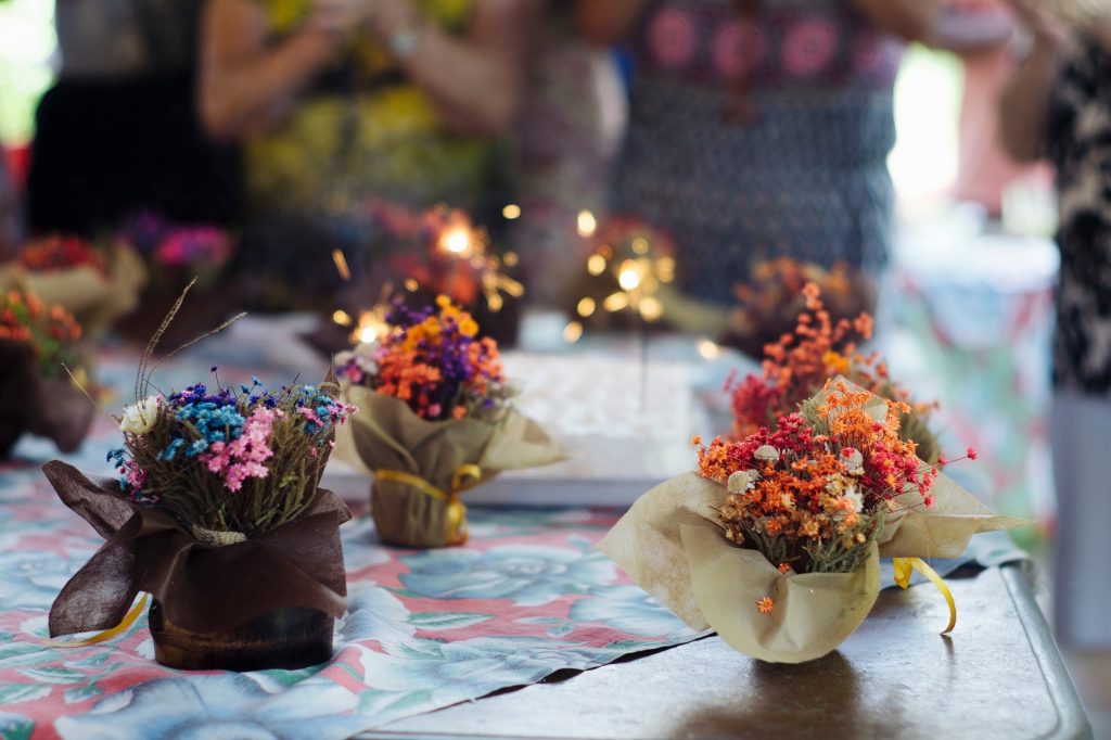 Décoration de table pour un anniversaire