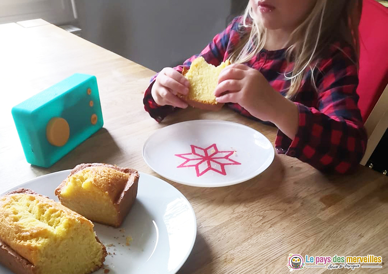 Lunii pendant le gouter 