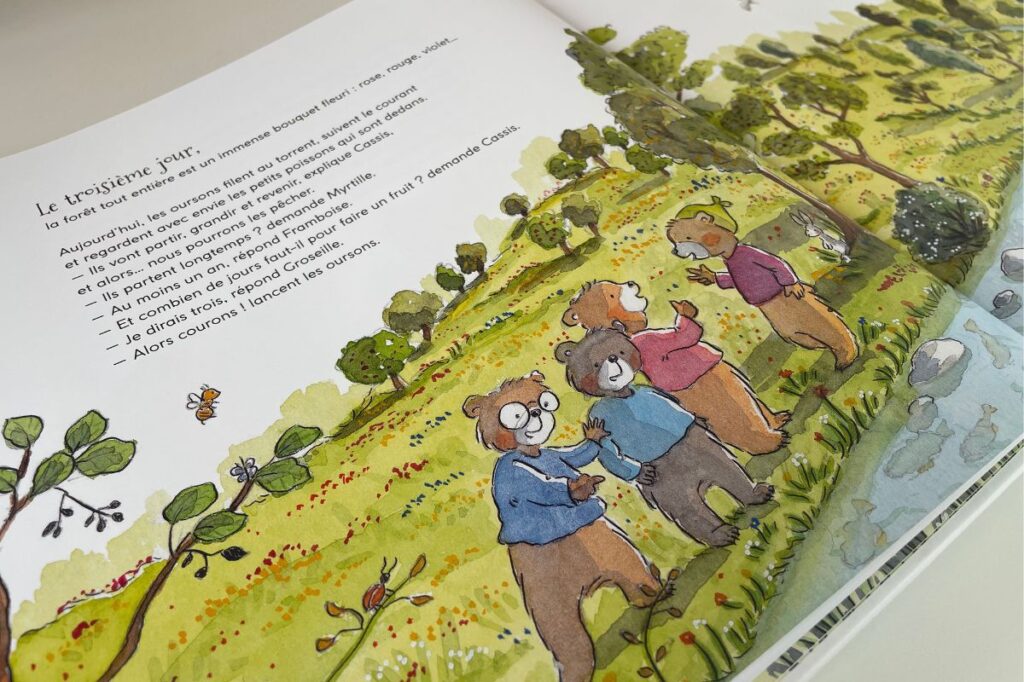 Illustrations à l'aquarelle