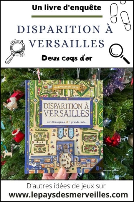 Livre d'enquête : Disparition à Versailles