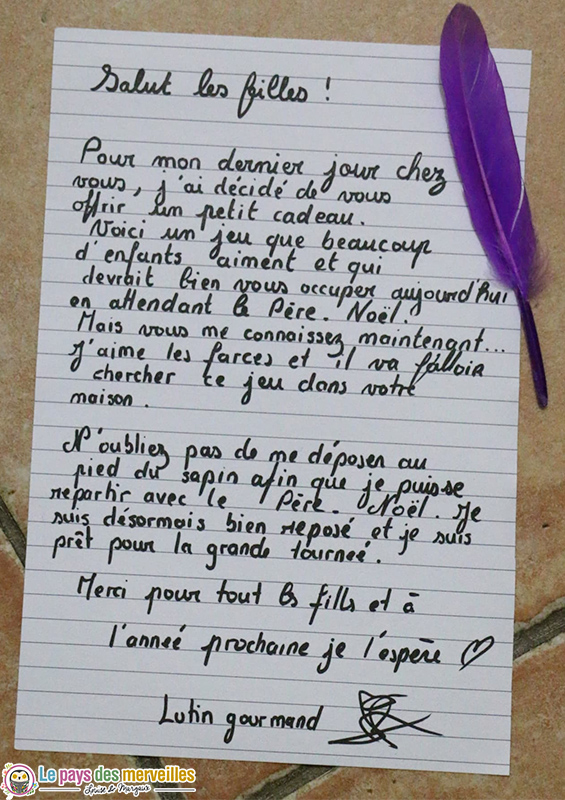 Lettre du dernier jour 