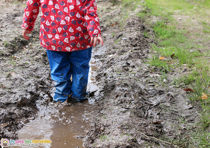 Equipement pluie pour les enfants 