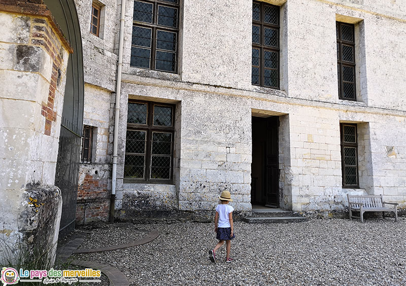 Entrée du château d'Harcourt 