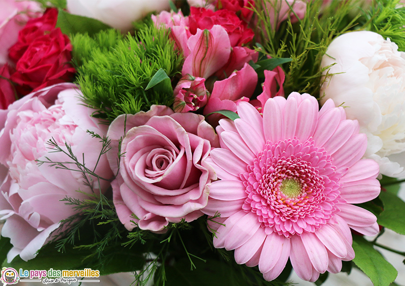 Fleurs pour la fête des mères