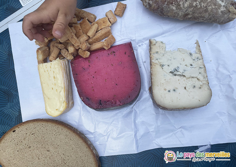 fromages et saucisson du Jura