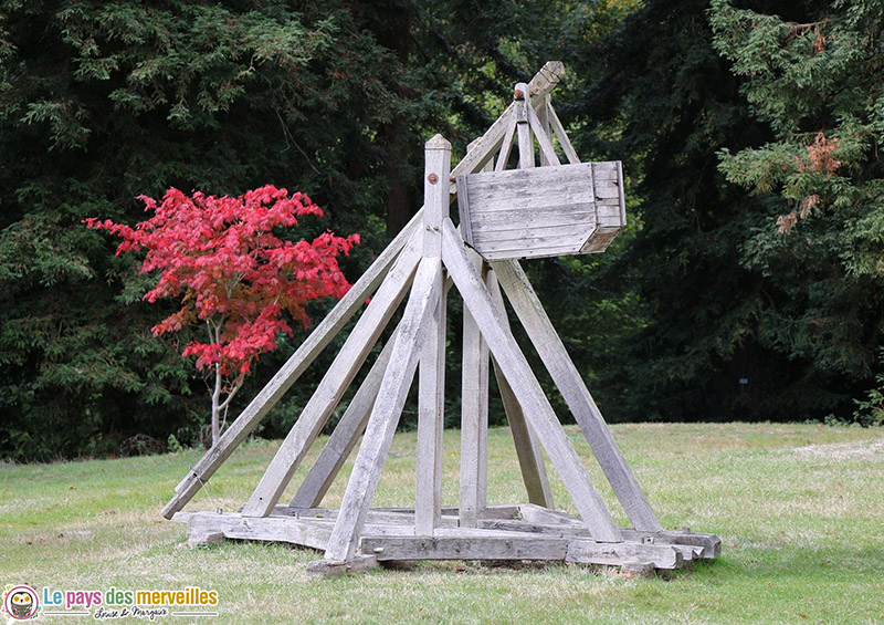 Parc du château Harcourt en Normandie